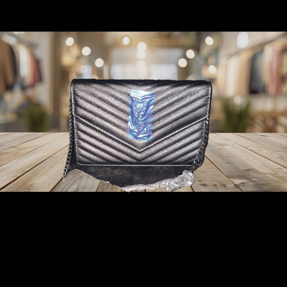 Black Quilted Women's Bag